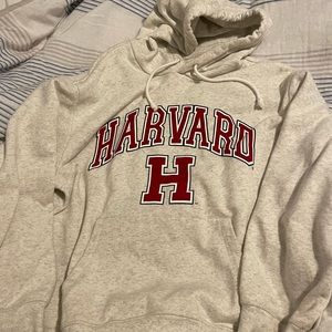 H&M oversized Harvard hoodie sweatshirt.
